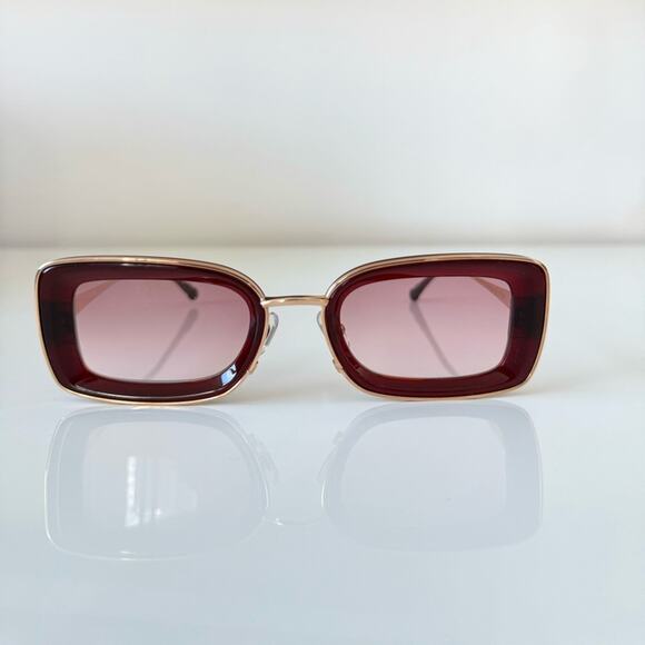 MATSUDA women red sunglasses M3124 Authentic Retail 750$ - Picture 1 of 8